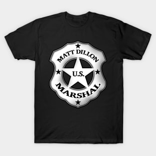 US Marshal Matt Dillon - Gunsmoke T-Shirt